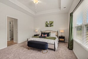 Peaceful nights start here! (Master BR) - Location, Location, Location | Newly Built Townhome with Garage | Enjoy A Cozy & Peaceful Stay! (Charlotte)