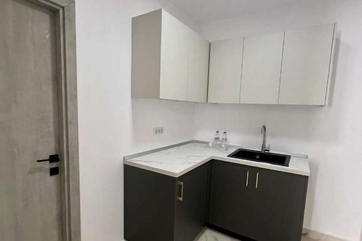 Deluxe-Apartment, Stadtblick | Eigene Küche