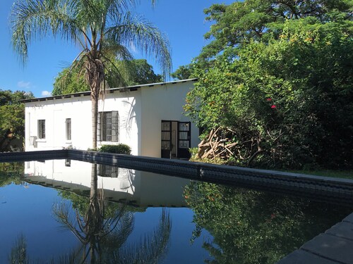 A beautiful home in central Livingstone with a Pool near Victoria Falls