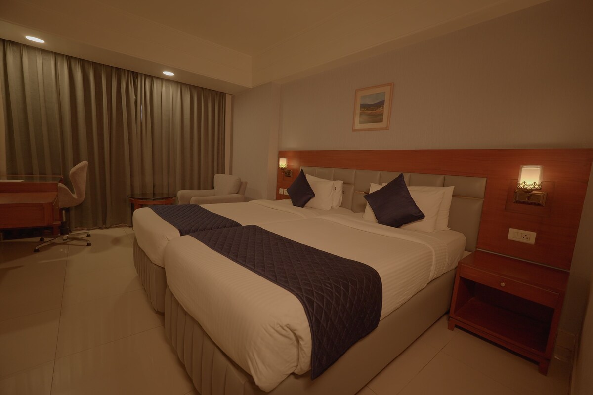 Deluxe-Doppel- oder -Zweibettzimmer
