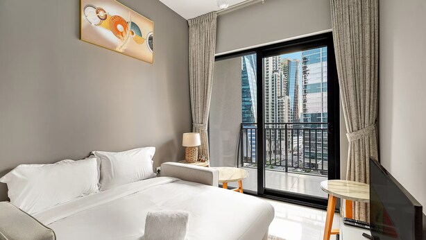 Unclassified image, 1 of 29, button - Near Metro  1BR  Pool view & Prime Location (Dubai)
