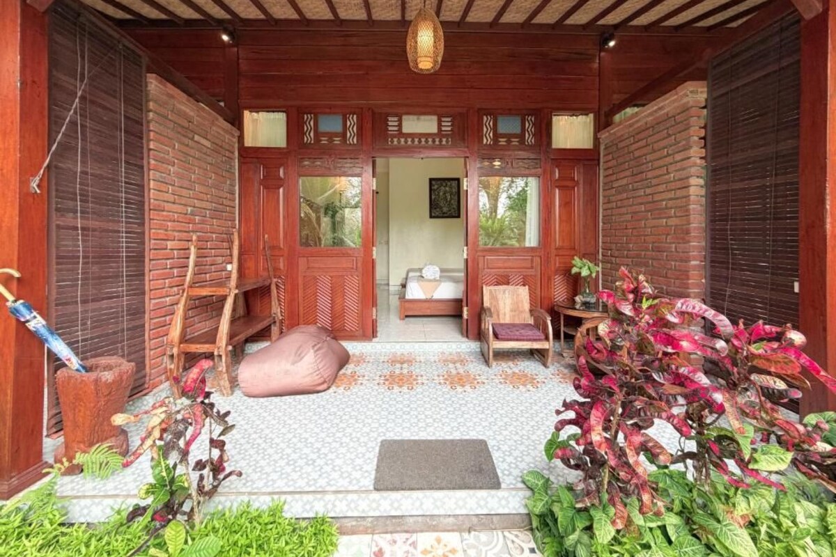 Double Room, Balcony, Garden View