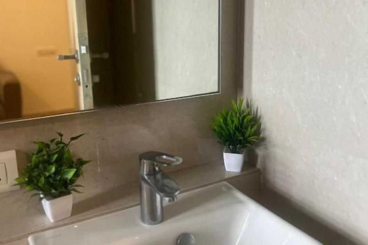 Apartamento, vista para o rio | Banheiro