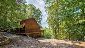 Unclassified image, 2 of 38, button - Deer Mountain Retreat: Mountain Views: Hot Tub (Ellijay)