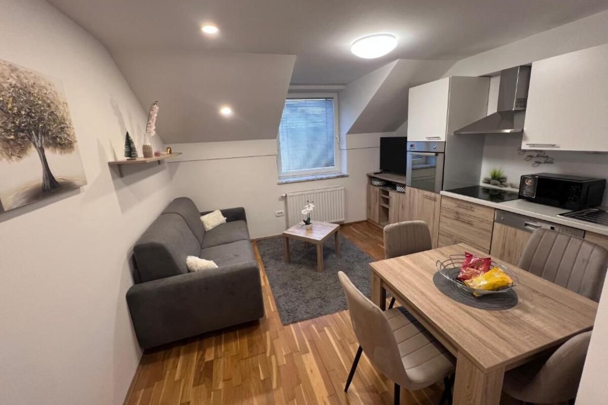 Appartement, uitzicht op tuin