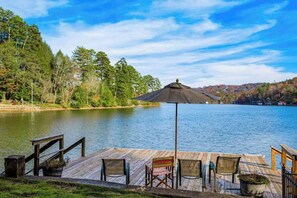 Unclassified image, 5 of 43, button - Lakefront estate on Lake Rabun-boathouse, pickleball, game room & stunning views (Lakemont)