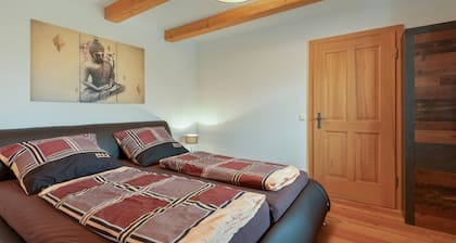 Holiday Apartment 'Gemütliche Wohnung in der Natur' with Balcony, Terrace, Whirlpool