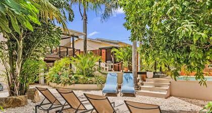 3BR 3BA Home w/ Pool & Tropical Garden