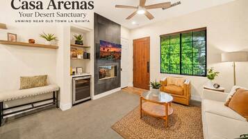 Modern, comfortable living room