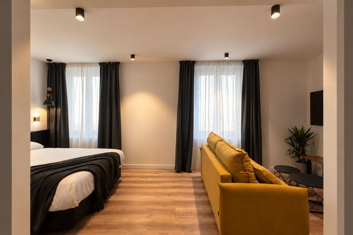 Apartamento Confort, vistas a la ciudad | Espacio para trabajar con un portátil y wifi gratis