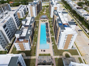 Exterior - Beautiful 2-bedroom apartment with AC in vibrant Punta Cana (Punta Cana)