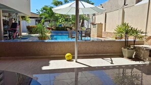 Pool - Maktub. Our space has an impeccable structure, close to the beach and Weneza Water Park. (Paulista)