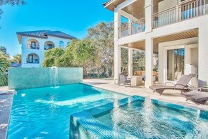 Pool - Almost Heaven | Stunning Private Pool in Destiny West! Super Close to Beach, Sweeping Balconies with Excellent Views! (Destin)