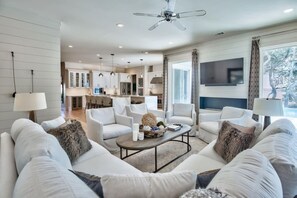 Living area - Almost Heaven | Stunning Private Pool in Destiny West! Super Close to Beach, Sweeping Balconies with Excellent Views! (Destin)