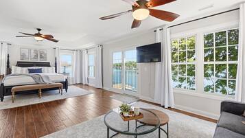 This isn’t just a bedroom—it’s your own lake-view retreat with plenty of room to spread out.