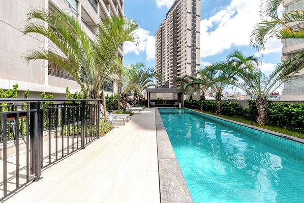 Unclassified image, 1 of 20, button - Sacoma 1604 · Beautiful Studio with Pool Near the Metro (São Paulo)