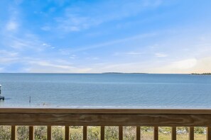 The view from your private balcony! - Seahorse Landing #103 (Cedar Key)