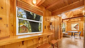 Unclassified image, 2 of 43, button - Hot Tub Walk to Downtown Cozy Cabin Lake Access/Sleeps 10 (Twain Harte)