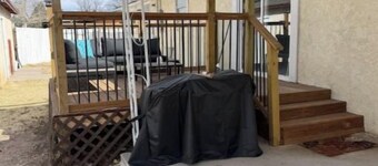 4BR/3BA Home With Game Room, Grill, Deck Sleeps 10