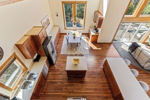 Unclassified image, 3 of 56, button - The BEDROCK – Private Mountain Home with Hot Tub, Fire Pit, and Mt. Views (Randle)