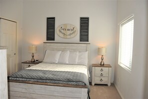 Room - This home has 3-bedrooms with a large deck and a boat dock for guests to use. (Clearlake Oaks)