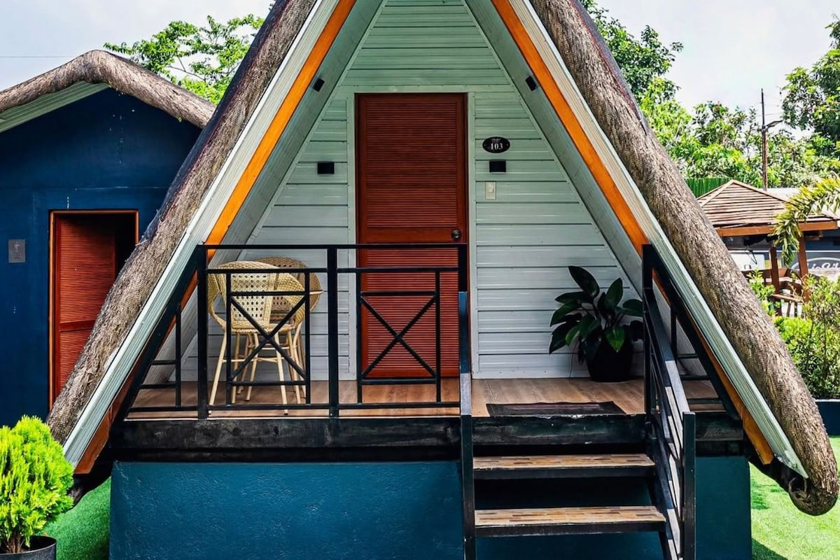 Habitación doble romántica, vista a la alberca