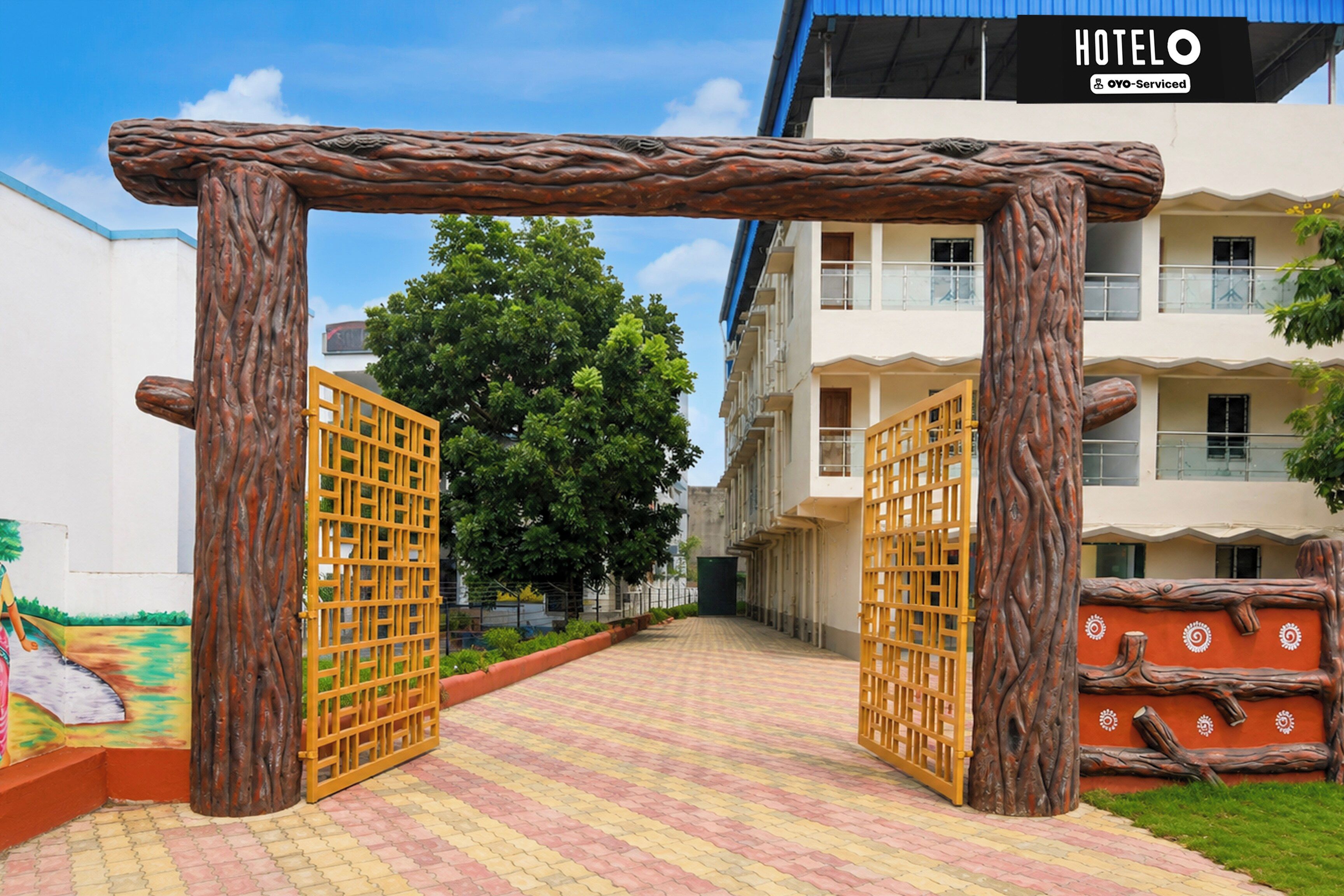 Entrada da propriedade