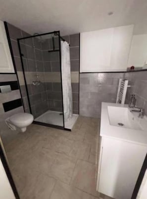 Bathroom - Alsatian Apartment—Pets Allowed (Willer-sur-Thur)