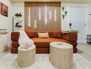 Living area - Designer 2BR - Little Havana - 5 min to Brickell (Miami)