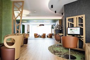 Sala de estar en el lobby