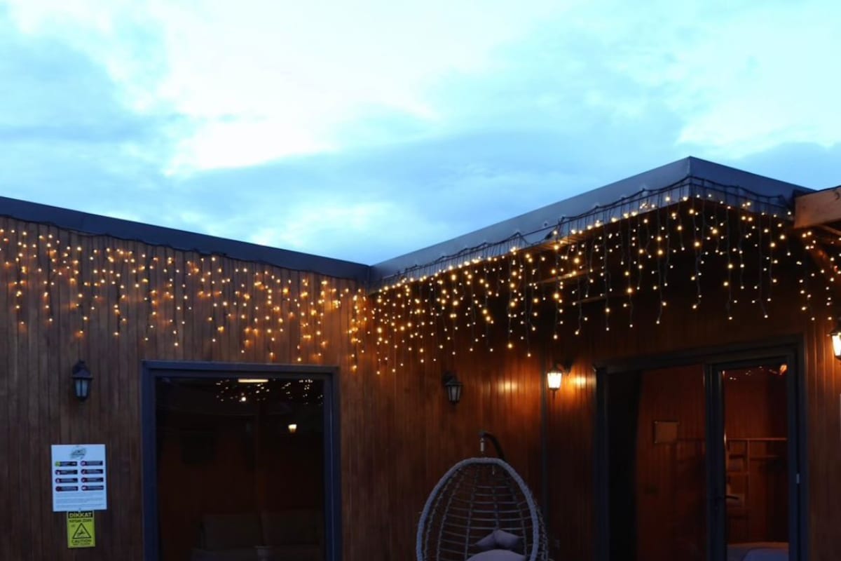 Luxury-Suite, Terrasse, Poolblick