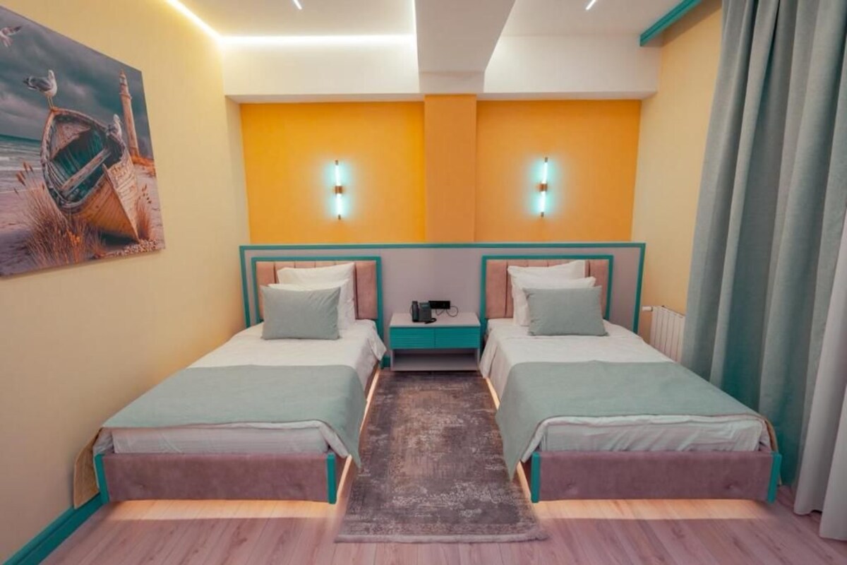Twin Room, Garden View