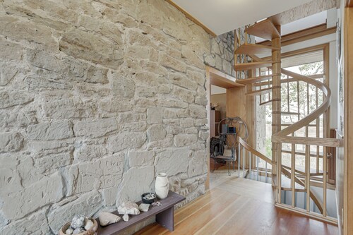 Converted Historic Schoolhouse: Wyoming Retreat