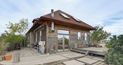 Converted Historic Schoolhouse: Wyoming Retreat