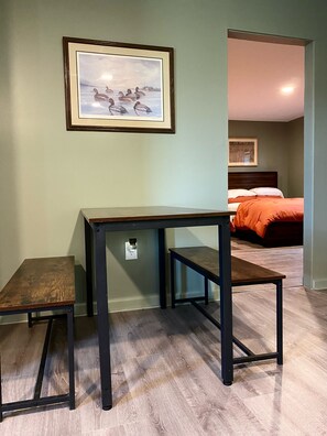 Unclassified image, 3 of 12, button - The Montgomery-Spacious 1BR with 2 Queen Beds (Vanceburg)