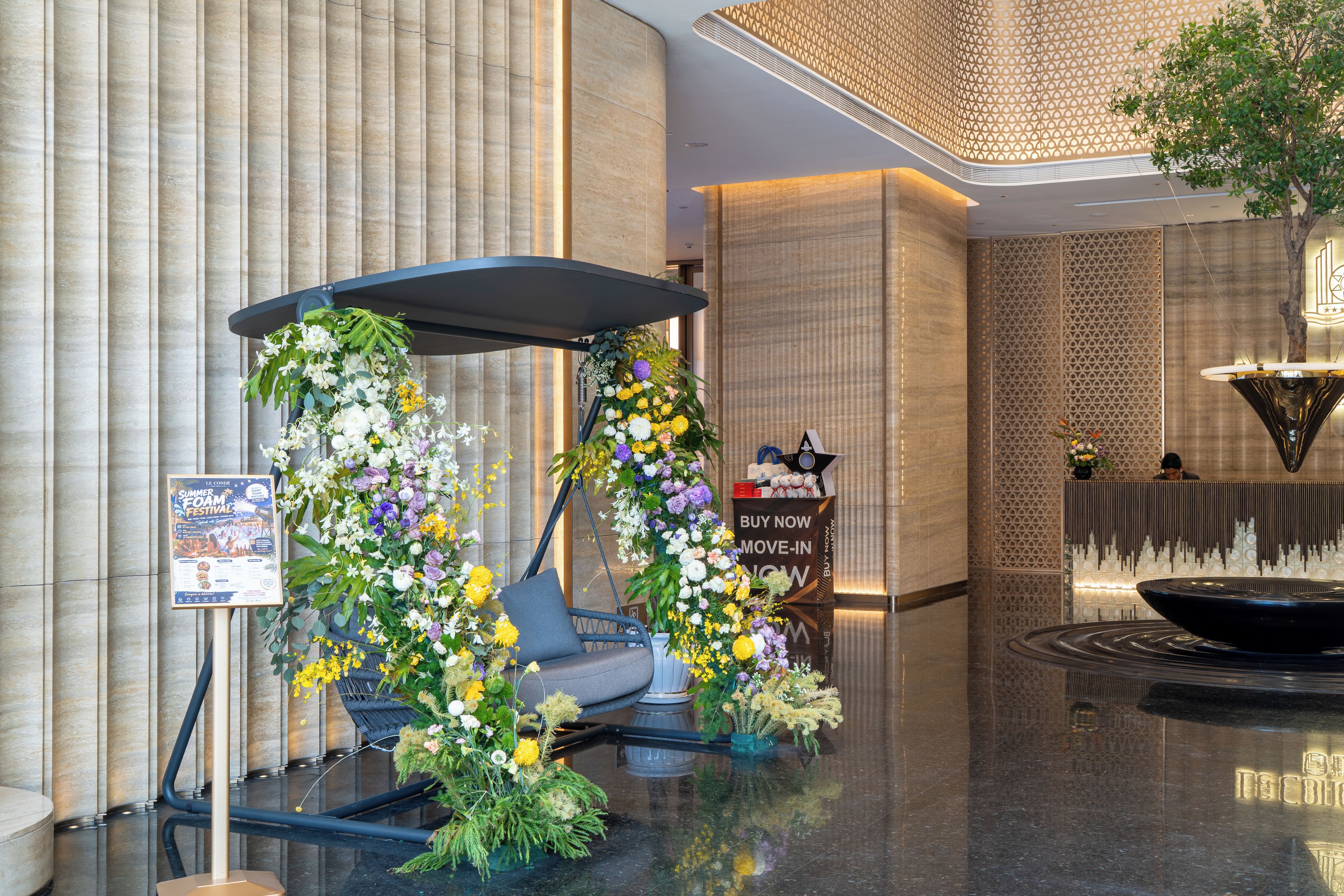 Reception hall