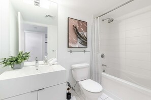 Unclassified image, 4 of 39, button - RivetStays - Parade CityPlace | 2BR 2BA Sofa Bed Suite (Toronto)