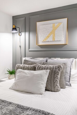 Unclassified image, 3 of 39, button - RivetStays - Parade CityPlace | 2BR 2BA Sofa Bed Suite (Toronto)