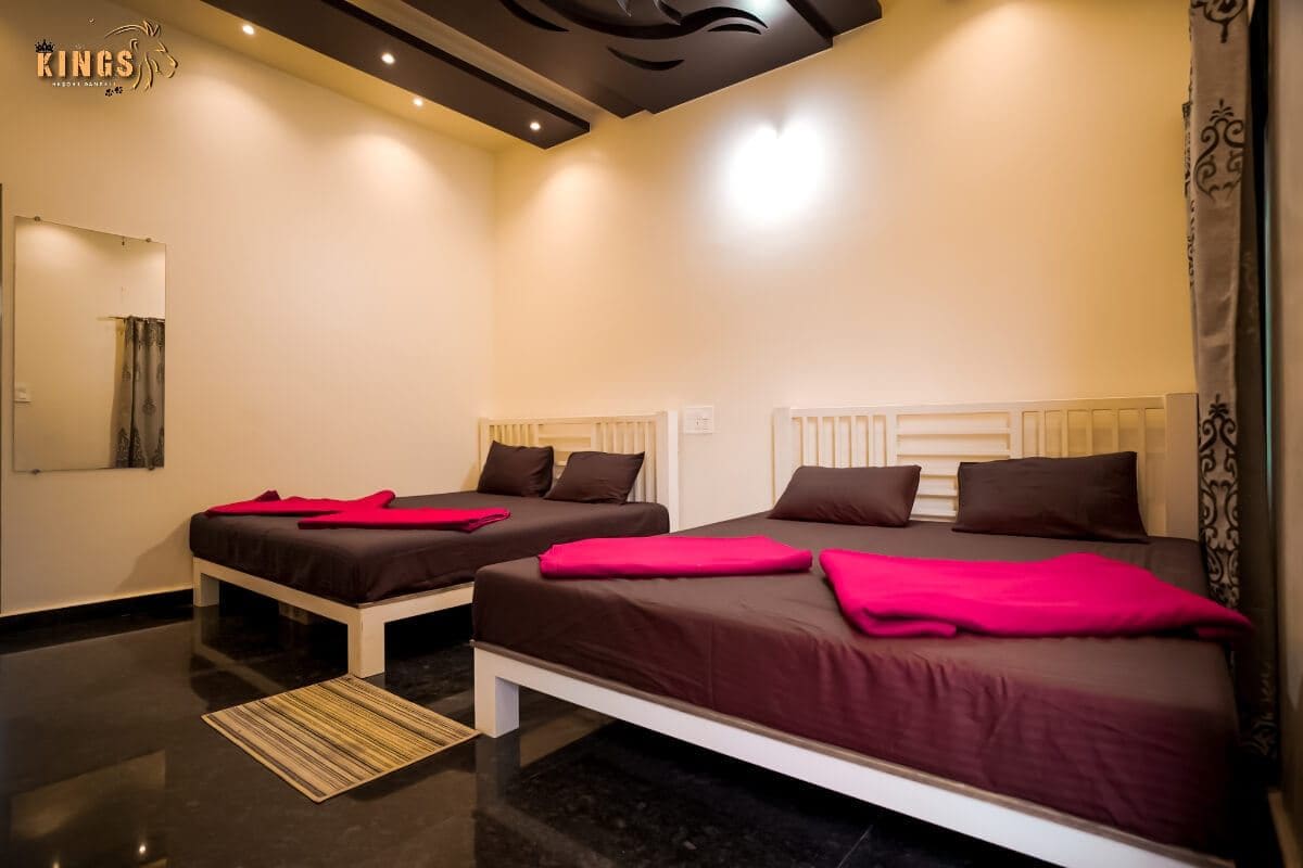 Kamar Double atau Twin Basic, pemandangan kebun
