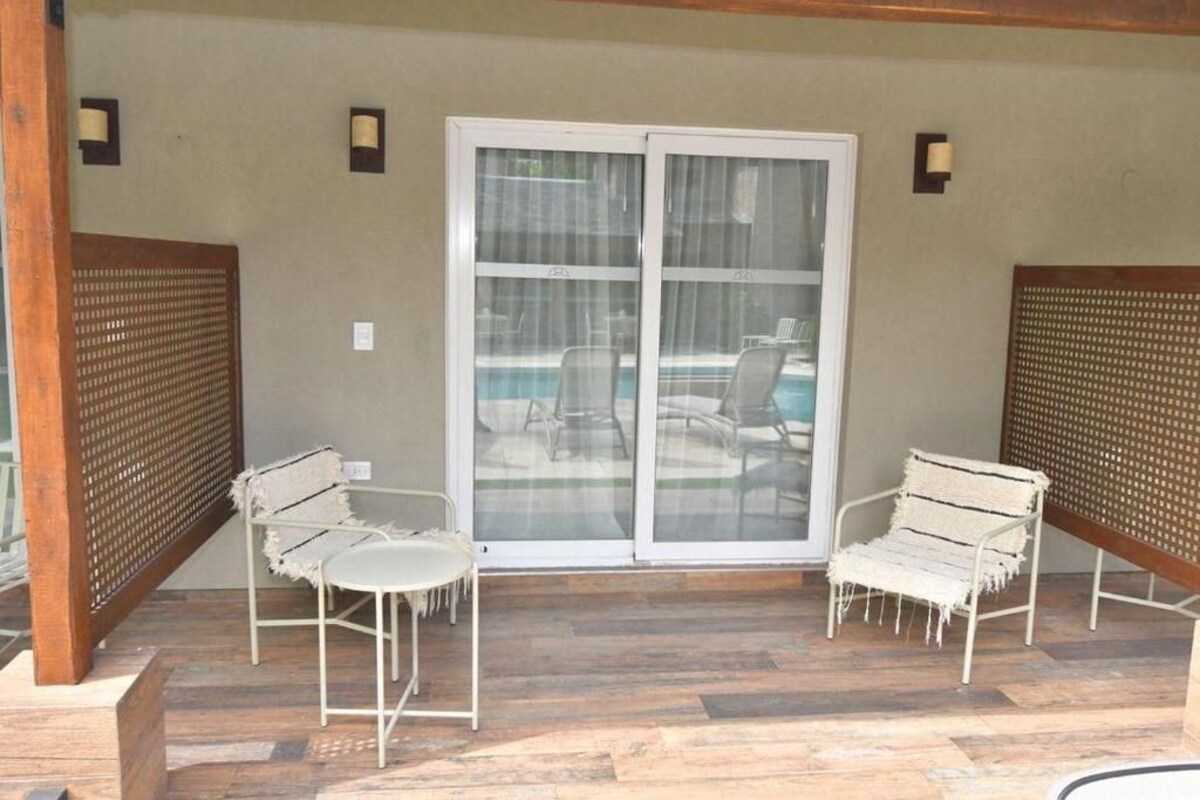 Kamar Double atau Twin Superior, balkon, pemandangan kebun | Teras/patio