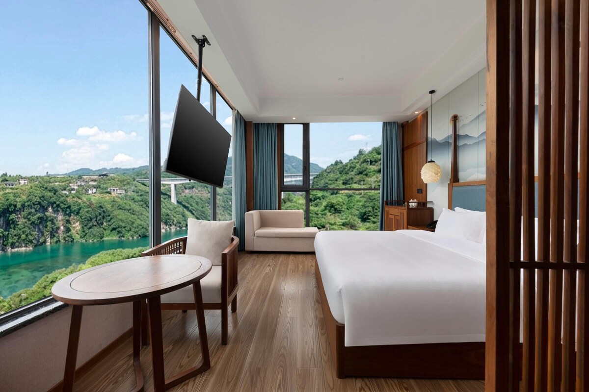 Zimmer, 1 King-Bett, Raucher, Bergblick