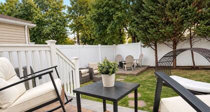 Cozy 2BR • Walk to Train • Easy NYC Access