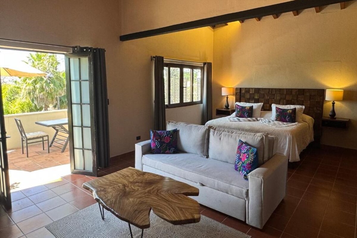 Studio Deluks, pemandangan kebun | Area keluarga