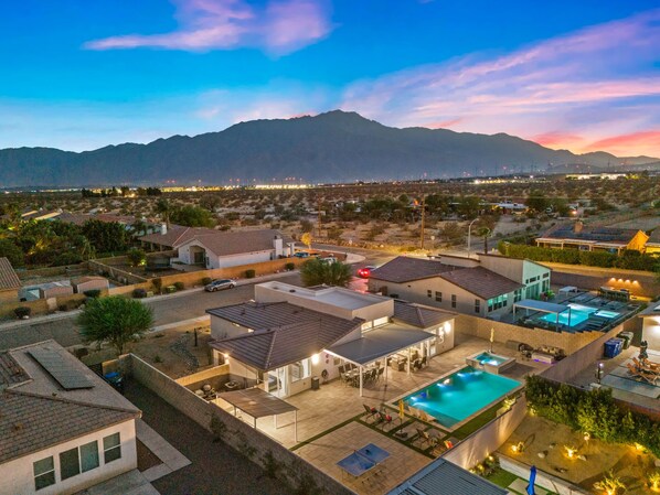 Unclassified image, 1 of 104, button - Desert Home Oasis with Pool, Spa, Game Room & Mountain View (Desert Hot Springs)