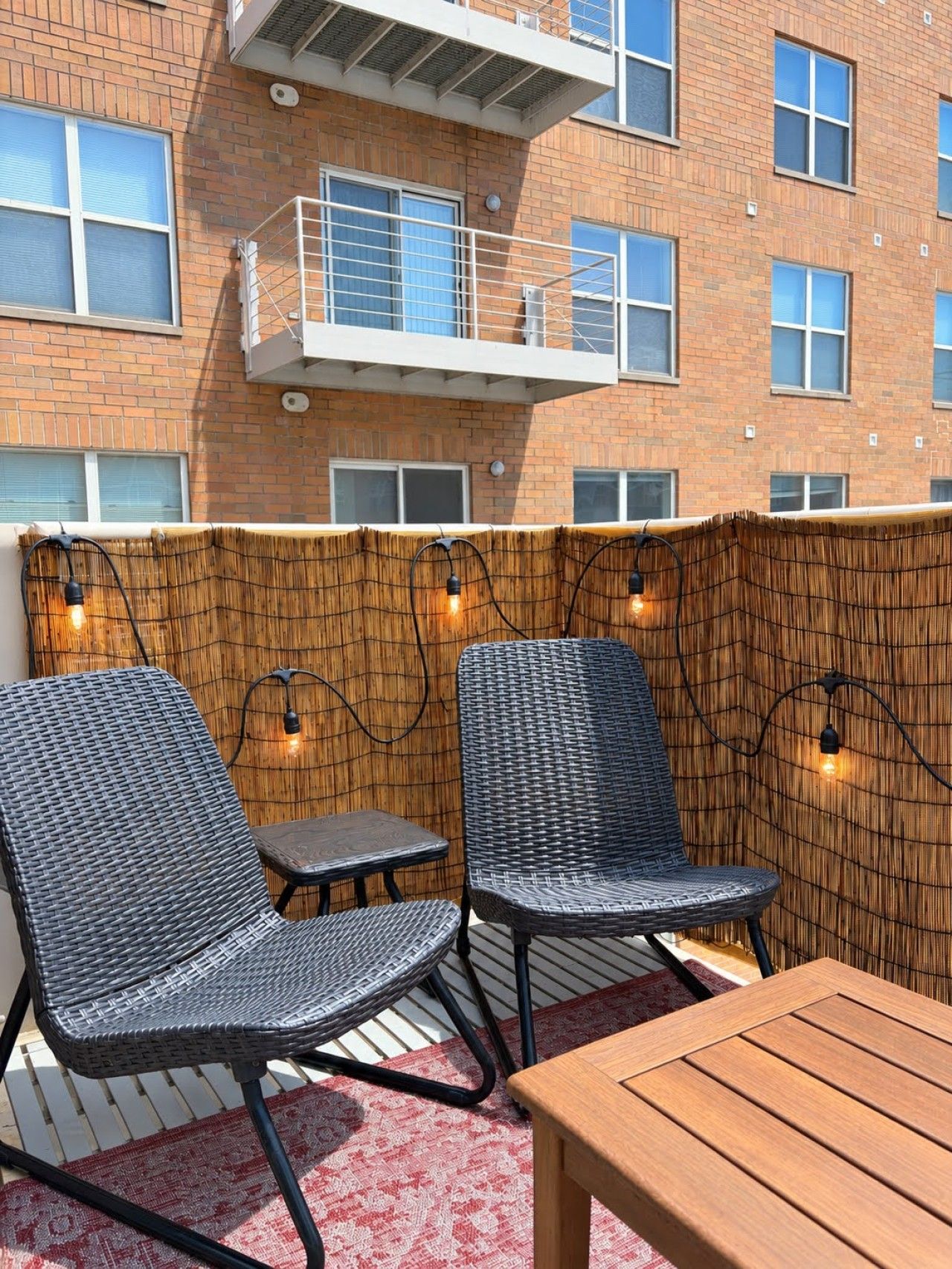 Sip your morning coffee on your private balcony overlooking the historic Third Ward