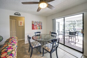 Dining - Heated Pool, Fishing Dock! Florida Escape on Canal (Port Charlotte)