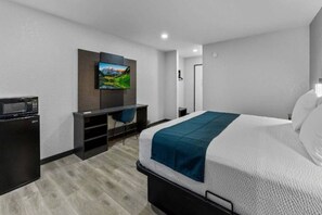 Unclassified image, 5 of 30, button - 1 Queen Bed | Suite, Nsmk, Sofa-Bed (Brighton CO)