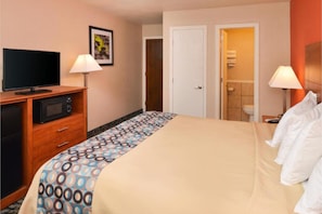 Unclassified image, 3 of 31, button - 1 King Bed | Non-Smoking, Micfridge (Putnam)