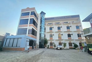 Façana frontal de l'allotjament