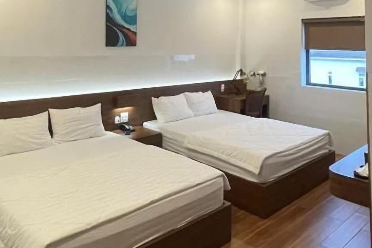 Standard-Vierbettzimmer, Gartenblick